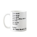 Assembler Mug HelloWorld! by madshark Assembler Mug HelloWorld!