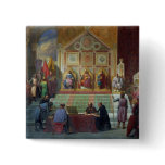 Assembly of Crusaders in Ptolemais in 1148, 1840 Pinback Buttons