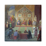 Assembly of Crusaders in Ptolemais in 1148, 1840 Magnet