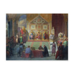 Assembly of Crusaders in Ptolemais in 1148, 1840 Post Cards