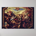 Assembly Of The Gods On Mount Olympus Poster
