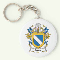 Asser Family Crest Keychain