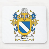 Asser Family Crest Mousepad