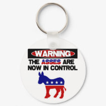 Asses are now in control! keychains