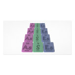 Asses-As-S-Es-Arsenic-Sulfur-Einsteinium Personalized Photo Card