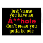 ASSHOLE Card
