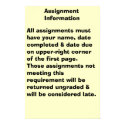 Assignment Information posters by lavincen Assignment Information posters