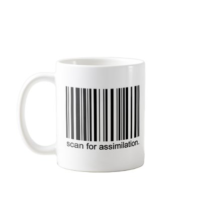 Assimilation Mug by queen_vintage