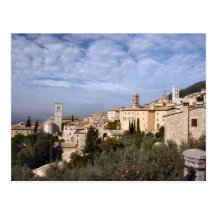 Assisi Italy Postcard