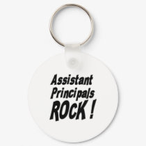 Assistant Principals Rock! Keychain