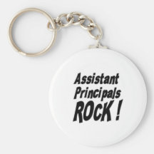 Assistant Principals Rock! Keychain