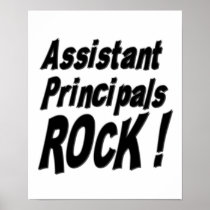 Assistant Principals Rock! Poster Print