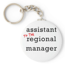 Assistant (to the) Regional Manager Key Chain