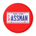 Assman New York License Plate Products magnets