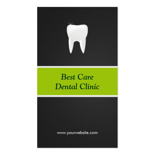 Associate Dentist - Dental Creative Innovative Business Card Template (back side)