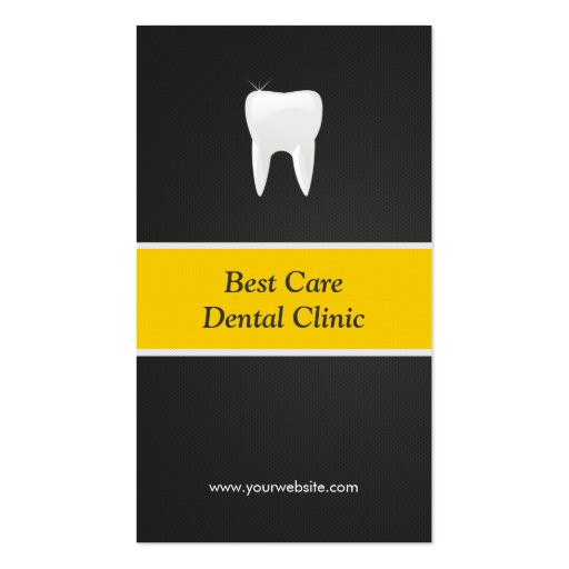 Associate Dentist - Dental Creative Innovative Business Card Templates (back side)