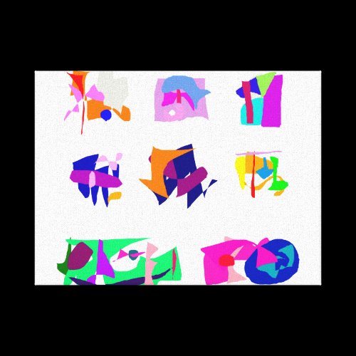 Assorted Abstracts Canvas Prints