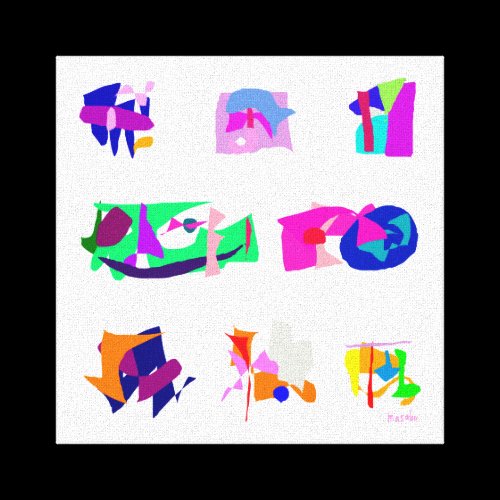 Assorted Abstracts Canvas Prints