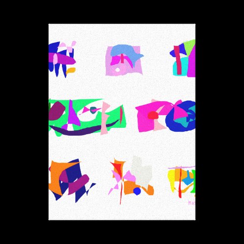 Assorted Abstracts Canvas Prints