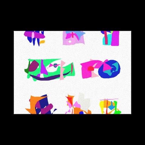 Assorted Abstracts Canvas Prints
