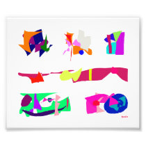 Assorted Abstracts Photographic Print