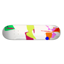 Assorted Abstracts Skate Board