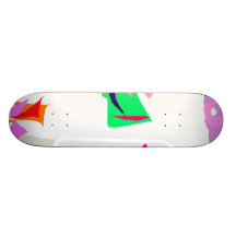 Assorted Abstracts Skate Board Deck