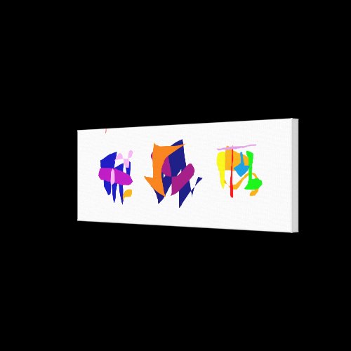 Assorted Abstracts Stretched Canvas Prints