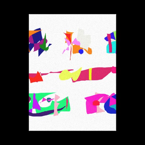 Assorted Abstracts Stretched Canvas Prints