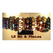 Assorted Beads Business Cards