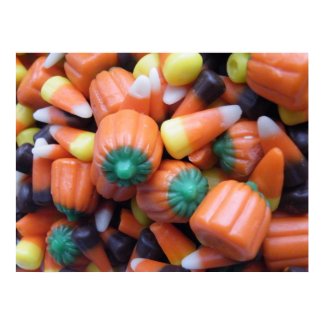 candy corn poster from lesruba designs
