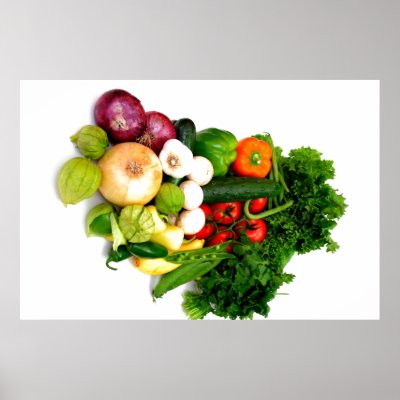Assorted Vegetables Posters by stockfoodpics