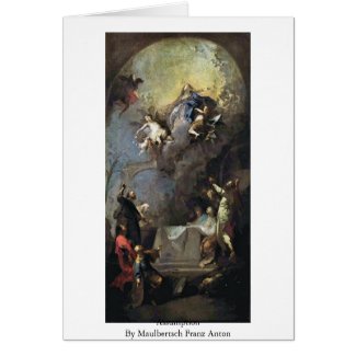Assumption By Maulbertsch Franz Anton card