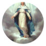 Assumption of Mary Round Stickers