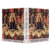 Assumption, With Four Saints, From Left: Bernardo Vinyl Binder
