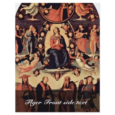 Assumption, With Four Saints, From Left: Bernardo Flyers by Artcollection