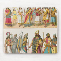 Assyrian Dress, from 'Trachten der Voelker', 1864 Mouse Pad