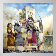 Assyrian King Poster