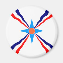 Assyrian People, Democratic Republic of the Congo Fridge Magnets