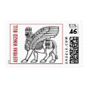 ASSYRIAN WINGED BULL STAMP by ram74sin ASSYRIAN WINGED BULL STAMP