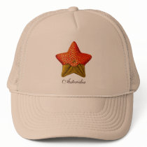 Asteridia (starfish) cap mesh hat