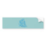 Asterisk Aquarius zodiac sign Aquarius Bumper Sticker