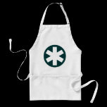 Asterisk - Dark Green aprons