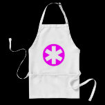 Asterisk - Magenta aprons
