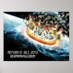 Asteroid QE3.2012 Posters