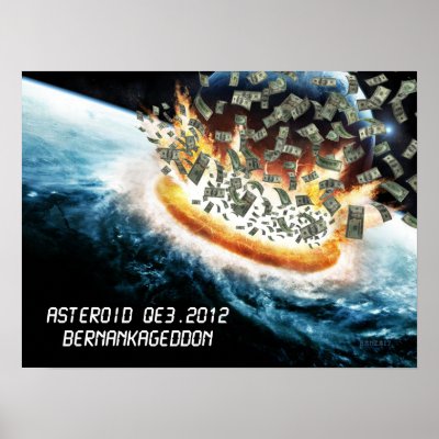 Asteroid QE3.2012 Posters by WilliamBanzai7