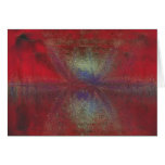 Asteroid Strike Digital Abstract Card