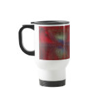 Asteroid Strike Digital Abstract Coffee Mug