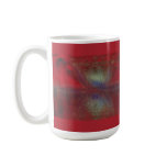 Asteroid Strike Digital Abstract Mug