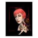 Asterope (Black) posters by dianelewis Asterope (Black) posters